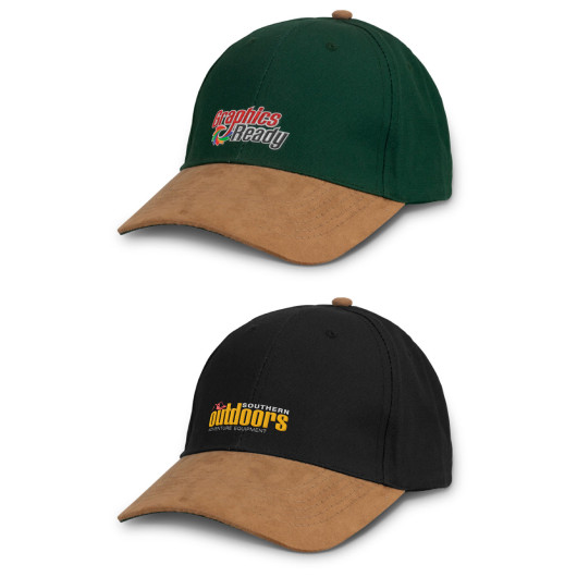 Main Longreach Suede Peak Caps